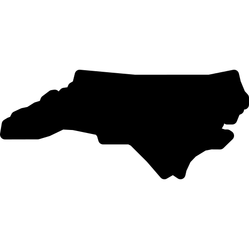 Silhouette of North Carolina